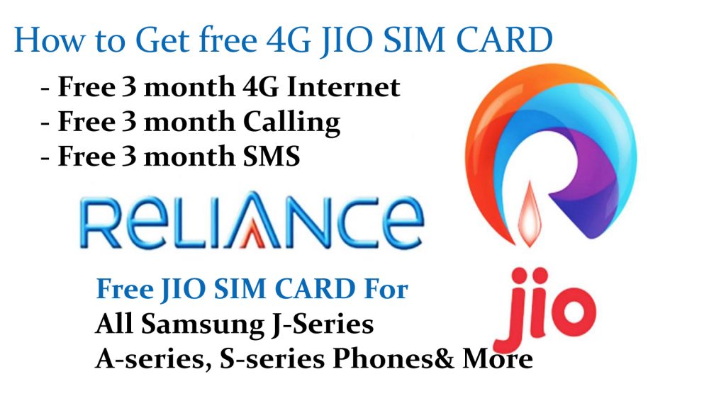 How to get Free Jio SIM for Samsung galaxy j2,j5,j7 & all 2016 Edition Phones